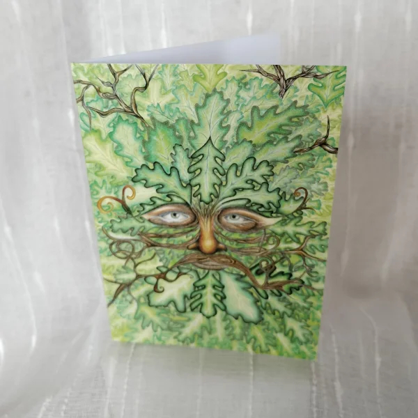 The Green Man card